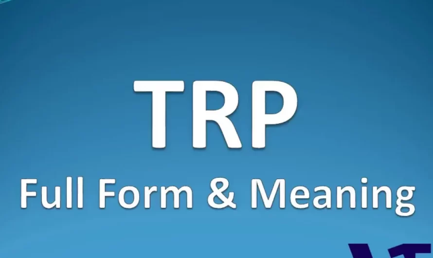 What Is TRP Full Form? TRP Stands For?